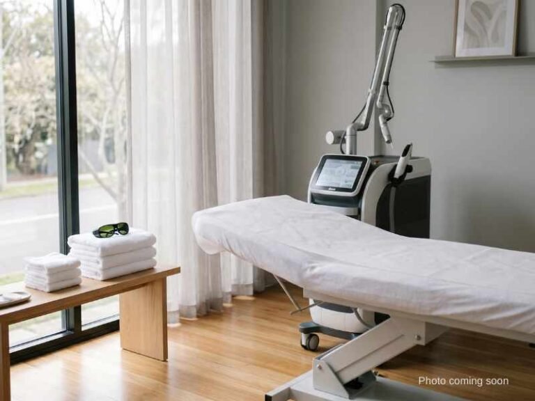 Modern, Clean Tattoo Removal Clinic Room